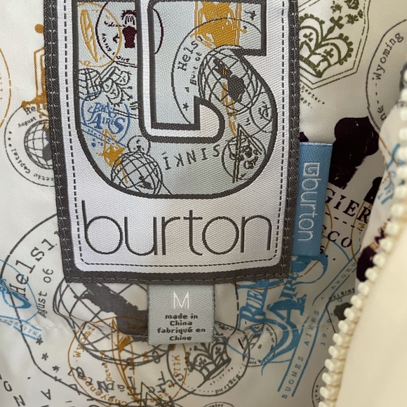 BURTON fur hooded puffer vest - Picture 7 of 7